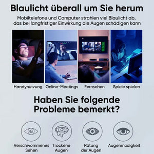 Ultraleichte Anti-Blaulicht-Lesebrille