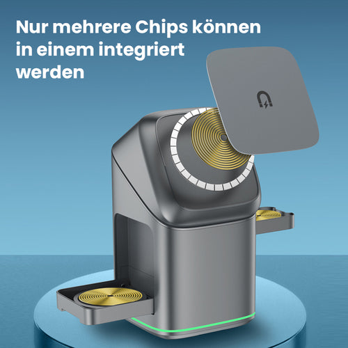3-in-1 Drahtloses Schnellladegerät