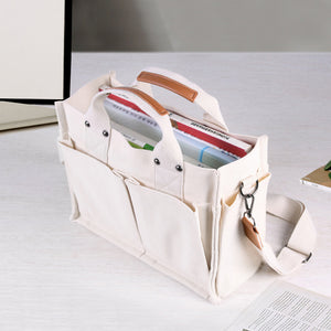 Handtasche mit mehreren Fächern