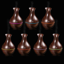 Laden Sie das Bild in den Galerie-Viewer, Luftbefeuchter in Vasen mit Holzmaserung für den Haushalt