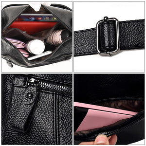 Große Kapazität Schulter PU-Leder Tasche