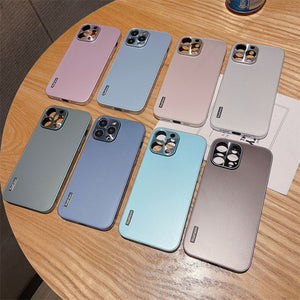 Metallmuster passend für iPhone-Handyhülle