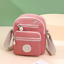 Laden Sie das Bild in den Galerie-Viewer, Nylon-Umhängegürteltasche für Damen mit mehreren Taschen