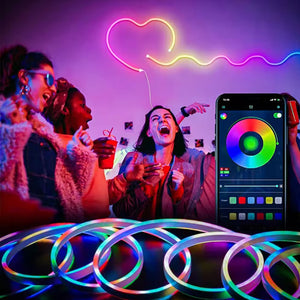 Beleuchteter Musik-Neon-Streifen