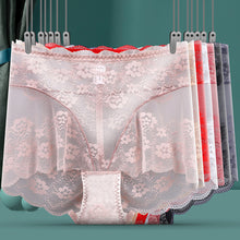 Laden Sie das Bild in den Galerie-Viewer, Atmungsaktive Slips mit hoher Taille für Damen