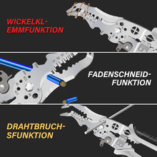 Laden Sie das Bild in den Galerie-Viewer, Professionelle Multifunktions-Abisolierzange mit Winkel
