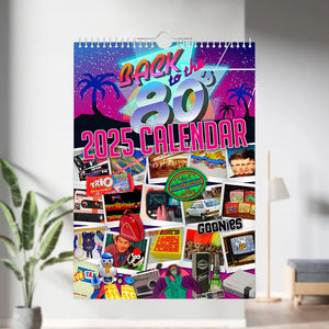 Zurück in die 80er Jahre - Wandkalender 2025