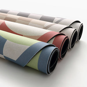 Ovale absorbierende Bodenmatte