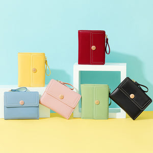 Fashion Tri-fold Damen-Geldbörse faltbar