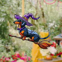 Laden Sie das Bild in den Galerie-Viewer, 🧙‍♀️Magic Dackel Fensterbehang🐕
