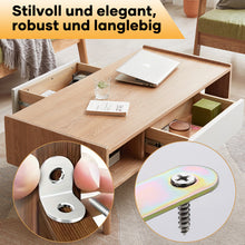 Laden Sie das Bild in den Galerie-Viewer, Verdickter 2-Loch-Großeckcode, rechtwinkliges Verbindungszubehör