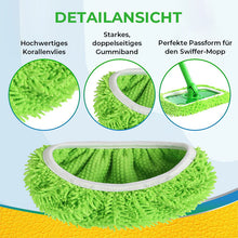 Laden Sie das Bild in den Galerie-Viewer, Ersatz-Wischbezüge aus Chenille für die Bodenreinigung