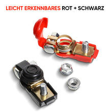 Laden Sie das Bild in den Galerie-Viewer, Batteriesteckverbinder mit Sicherheitskappe aus Kunststoff