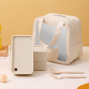 Unabhängige mehrschichtige Lunchbox