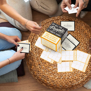 Gesellschaftsparty-Spielkarten