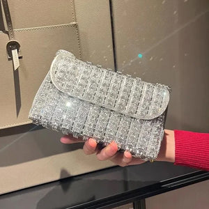 Diamantene Abendtasche
