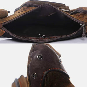 Halbmondförmige Brusttasche