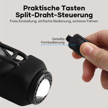 Laden Sie das Bild in den Galerie-Viewer, Wasserdichter Fahrradscheinwerfer für den Außenbereich mit Hupe