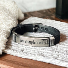 Laden Sie das Bild in den Galerie-Viewer, Paar Silikon-Armband