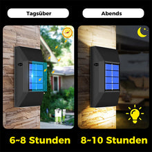 Laden Sie das Bild in den Galerie-Viewer, Garten-Wanddekorationsleuchten für den Außenbereich (2 Stück)