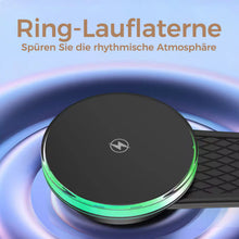 Laden Sie das Bild in den Galerie-Viewer, 2-in-1 Zusammenklappbares Magnetisches Kabelloses Autoladegerät