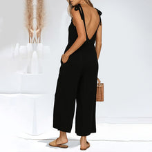 Laden Sie das Bild in den Galerie-Viewer, Rückenfreier lockerer Overall