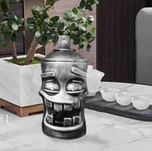 Laden Sie das Bild in den Galerie-Viewer, Fröhliche Dekoration im Krug-Doodle-Stil