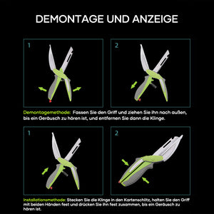 6 in 1 Multifunktionale Küchenschere
