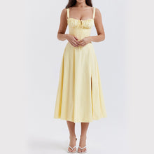 Laden Sie das Bild in den Galerie-Viewer, Trägerkleid mit tiefem Rückenausschnitt