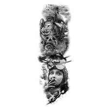 Laden Sie das Bild in den Galerie-Viewer, Temporäre Vollarm-Ärmel Tattoos Aufkleber