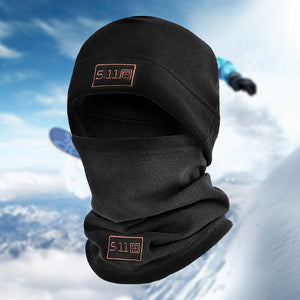 Fleece-Kapuzenschal-Set