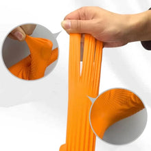 Laden Sie das Bild in den Galerie-Viewer, Orangefarbene Nitril-Handschuhe