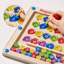 Laden Sie das Bild in den Galerie-Viewer, Magnetisches Alphabet-Labyrinthspielzeug für Kinder