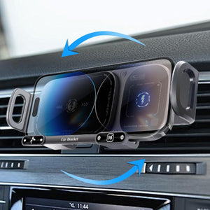 Kabellose Ladehalterung für das Auto mit Drehfunktion