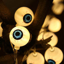 Laden Sie das Bild in den Galerie-Viewer, LED-Halloween-Augapfel-Lichterkette