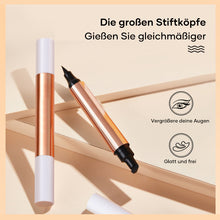 Laden Sie das Bild in den Galerie-Viewer, Verführerischer Cat Eye Stempel Eyeliner