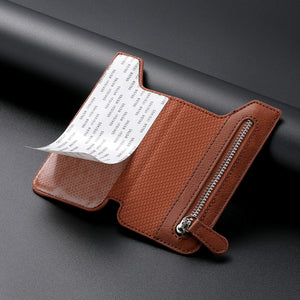 Multifunktionaler Handy-Kartenhalter aus Viskose