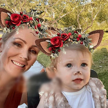 Laden Sie das Bild in den Galerie-Viewer, Weihnachts-Hirsch-Stirnband