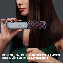 Laden Sie das Bild in den Galerie-Viewer, Kabelloser Negativ-Ionen-Haarglättungskamm