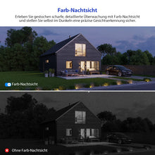 Laden Sie das Bild in den Galerie-Viewer, Solarbetriebene Farb-Nachtsichtkamera