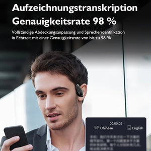 Kabellose Bluetooth-Übersetzungs-Ohrhörer
