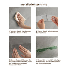 Laden Sie das Bild in den Galerie-Viewer, Multifunktionales, an der Wand montiertes, drehbares U-förmiges Aufbewahrungs-Eckregal