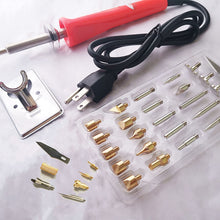 Laden Sie das Bild in den Galerie-Viewer, Holzplatte Branding elektrische Branding Stift dann Set