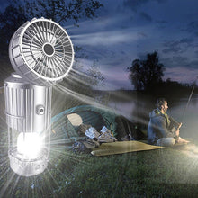 Laden Sie das Bild in den Galerie-Viewer, 6 in 1 Tragbare Solar LED Camping Laterne