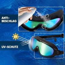 Laden Sie das Bild in den Galerie-Viewer, Weitwinkel-Schwimmbrille mit Antibeschlag-Effekt