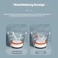 Laden Sie das Bild in den Galerie-Viewer, Tragbare Mini-Waschmaschine