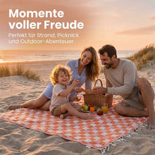 Laden Sie das Bild in den Galerie-Viewer, 2-in-1 wandelbares Strandtuch mit Tasche