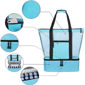 Tragbare Strandtasche mit hoher Kapazität