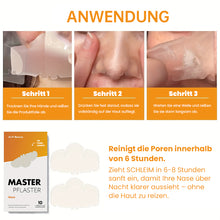 Laden Sie das Bild in den Galerie-Viewer, Hydrokolloid-Nasenpflaster für Porenreinigung, 10 Stück