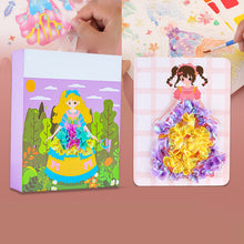 Laden Sie das Bild in den Galerie-Viewer, Unendlicher Kindheitstraum handgemalt